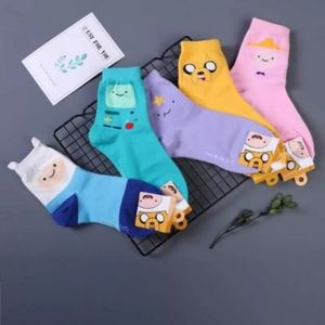 Adventure Time Unisex Crew Socks Finn The Human